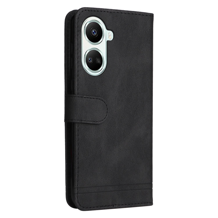 For Huawei nova 10 SE Skin Feel Life Tree Metal Button Leather Phone Case