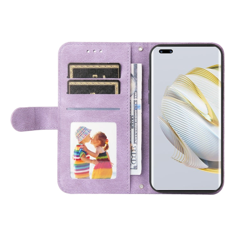 For Huawei nova 10 Skin Feel Life Tree Metal Button Leather Phone Case