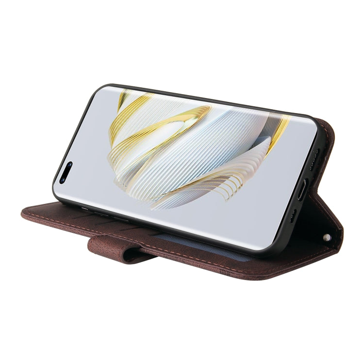 For Huawei nova 10 Skin Feel Life Tree Metal Button Leather Phone Case