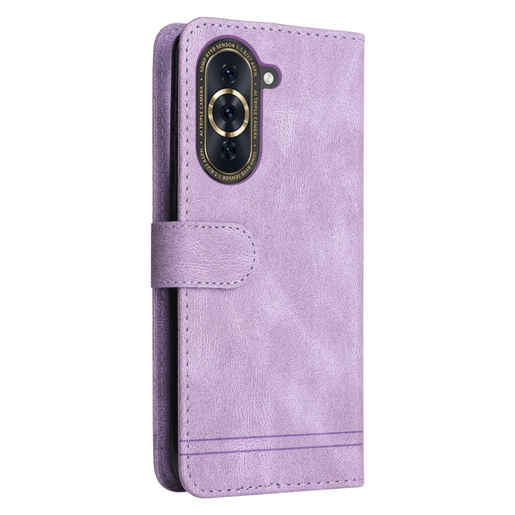 For Huawei nova 10 Pro Skin Feel Life Tree Metal Button Leather Phone Case