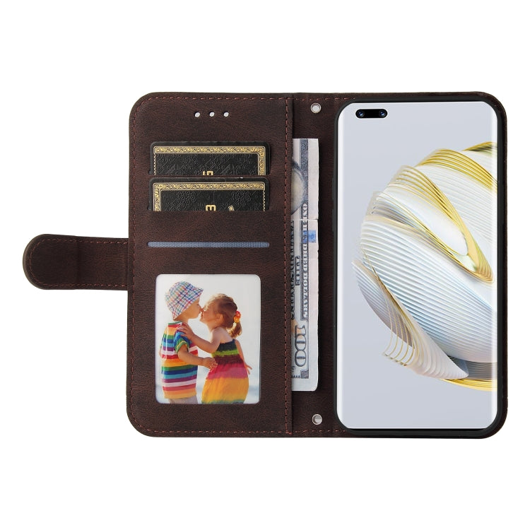 For Huawei nova 10 Pro Skin Feel Life Tree Metal Button Leather Phone Case