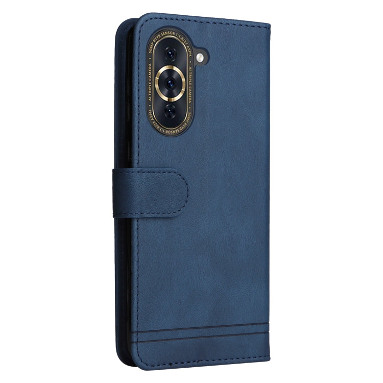 For Huawei nova 10 Pro Skin Feel Life Tree Metal Button Leather Phone Case