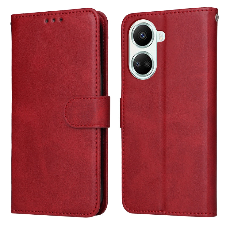 For Huawei nova 10 SE Classic Calf Texture Flip Leather Phone Case