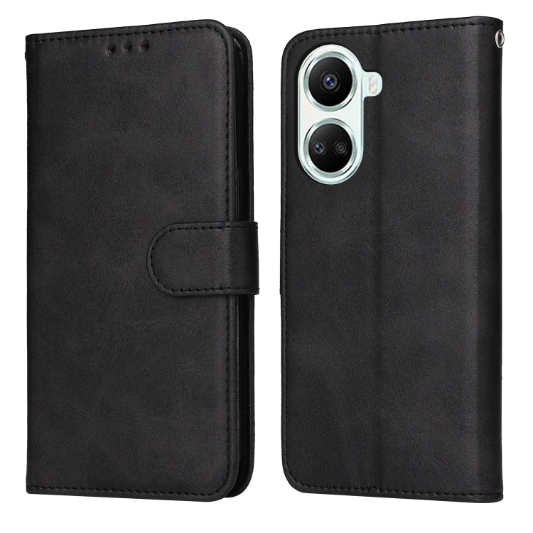 For Huawei nova 10 SE Classic Calf Texture Flip Leather Phone Case