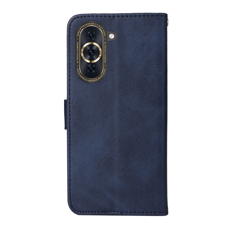 For Huawei nova 10 Pro Classic Calf Texture Flip Leather Phone Case