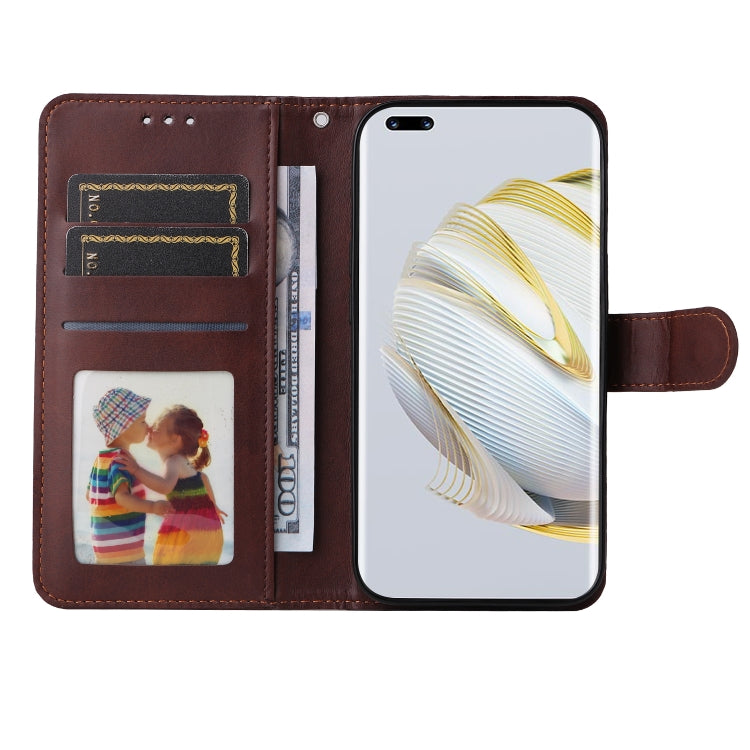 For Huawei nova 10 Pro Classic Calf Texture Flip Leather Phone Case