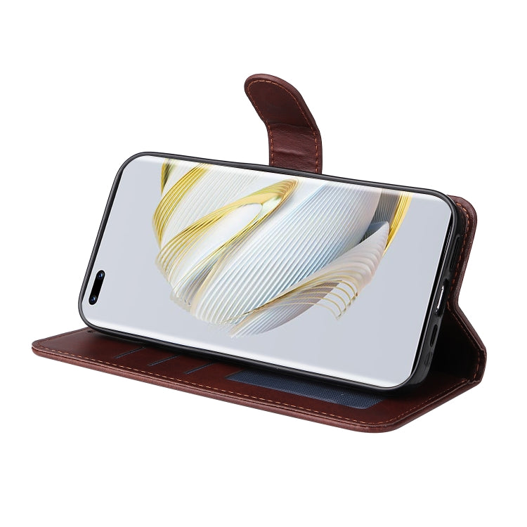 For Huawei nova 10 Pro Classic Calf Texture Flip Leather Phone Case