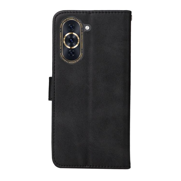 For Huawei nova 10 Pro Classic Calf Texture Flip Leather Phone Case