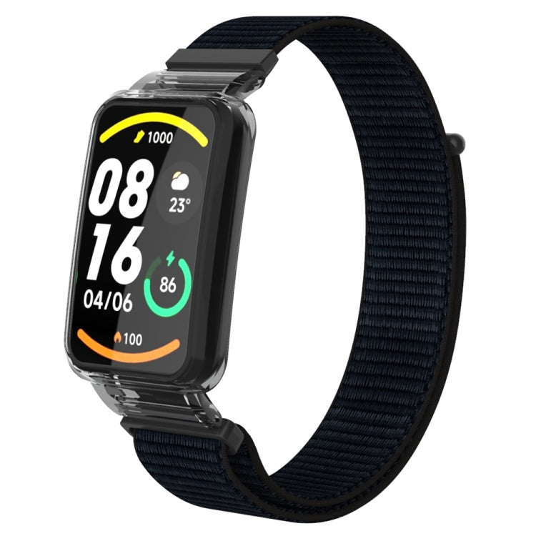 For Xiaomi Mi Band 7 Pro Integrated PC Protective Case + Nylon Loop Watch Band