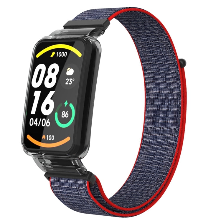 For Xiaomi Mi Band 7 Pro Integrated PC Protective Case + Nylon Loop Watch Band