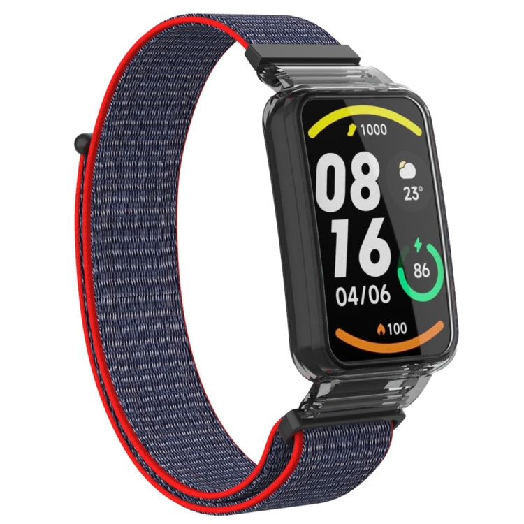 For Xiaomi Mi Band 7 Pro Integrated PC Protective Case + Nylon Loop Watch Band