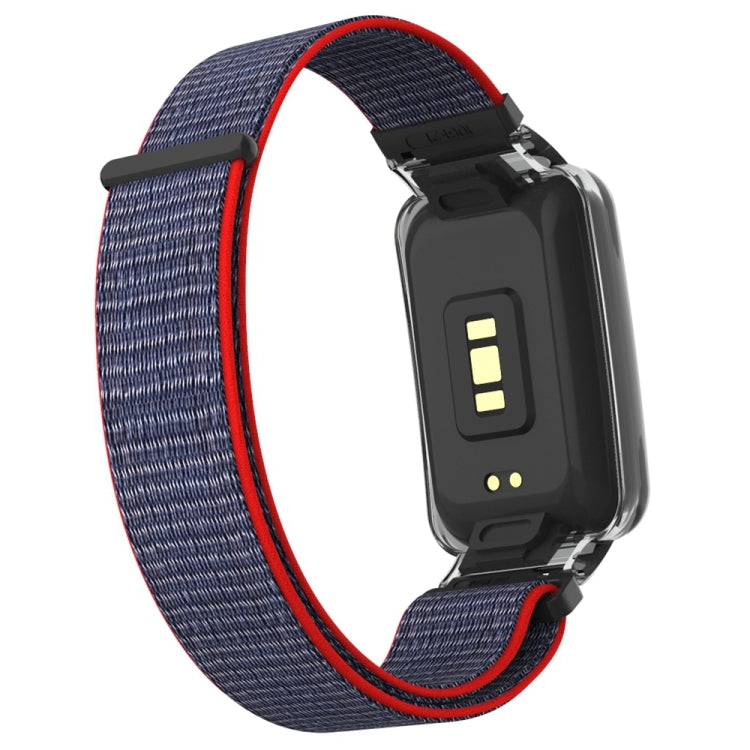 For Xiaomi Mi Band 7 Pro Integrated PC Protective Case + Nylon Loop Watch Band