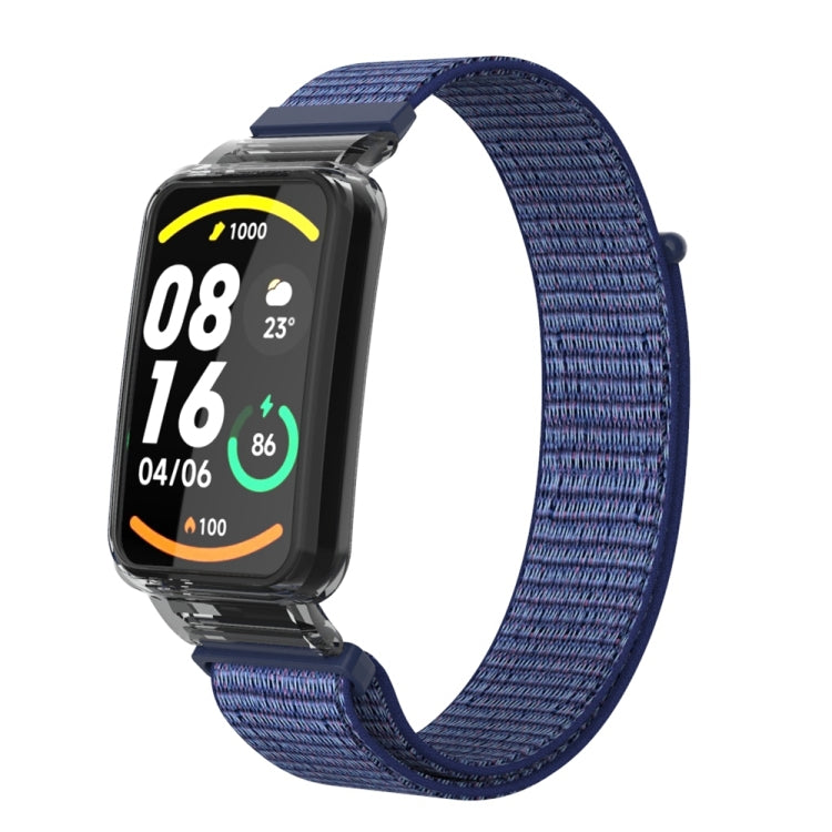 For Xiaomi Mi Band 7 Pro Integrated PC Protective Case + Nylon Loop Watch Band