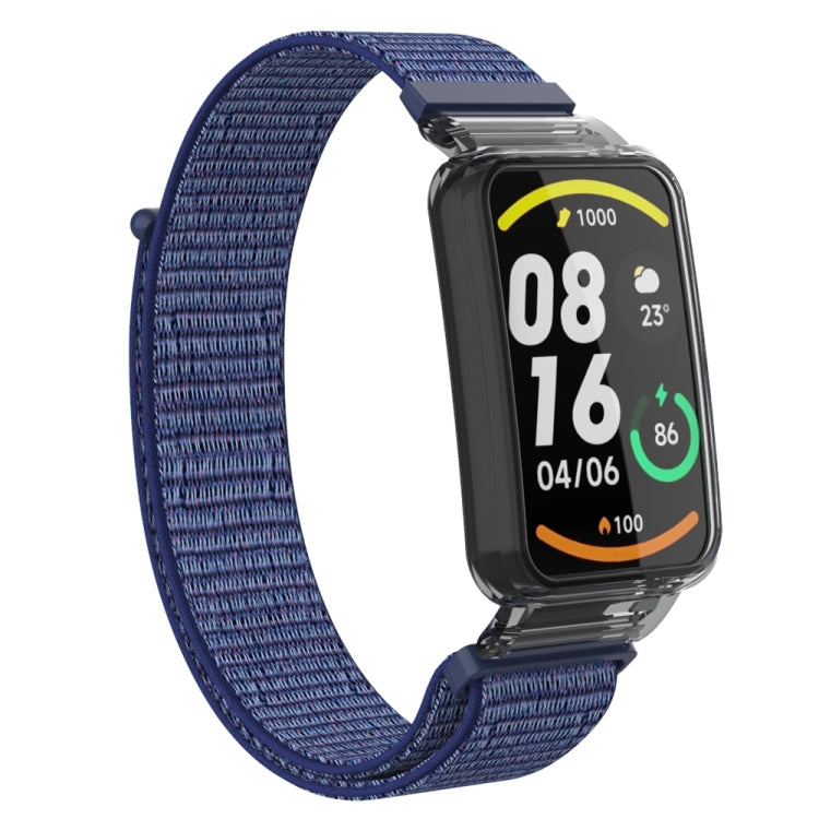 For Xiaomi Mi Band 7 Pro Integrated PC Protective Case + Nylon Loop Watch Band