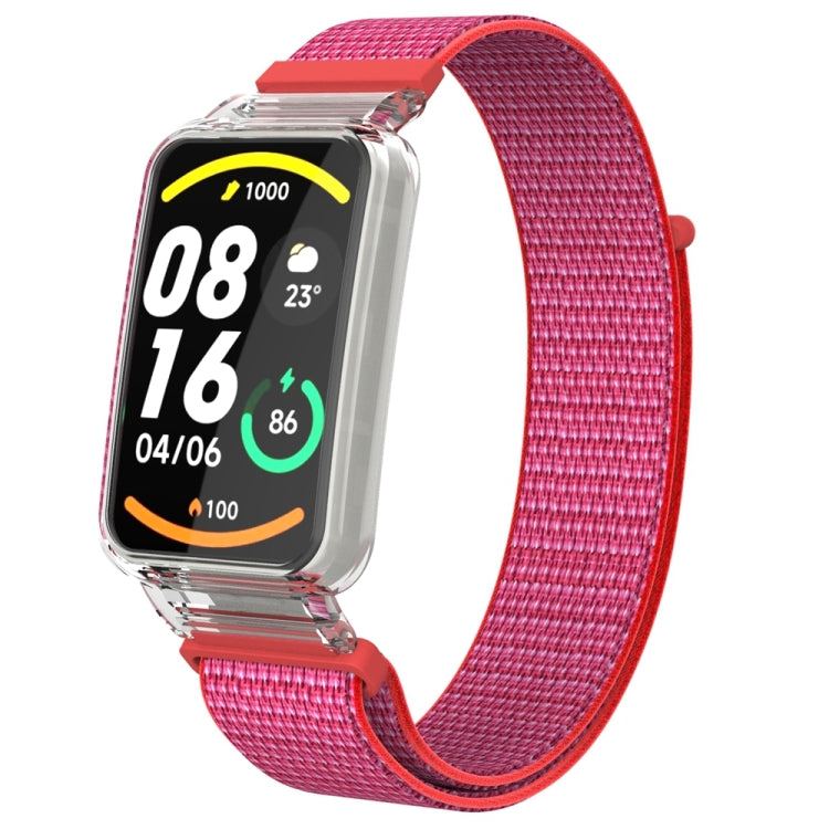For Xiaomi Mi Band 7 Pro Integrated PC Protective Case + Nylon Loop Watch Band