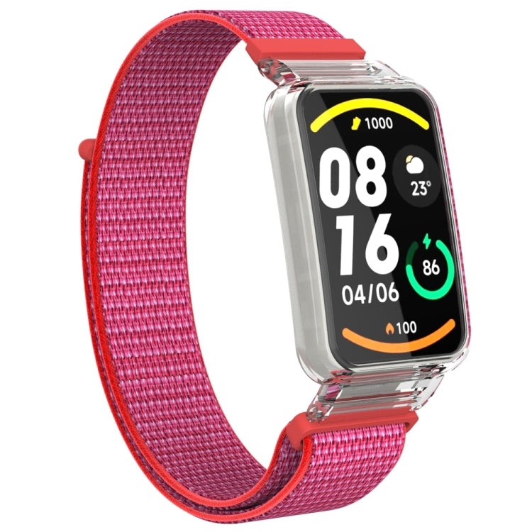 For Xiaomi Mi Band 7 Pro Integrated PC Protective Case + Nylon Loop Watch Band
