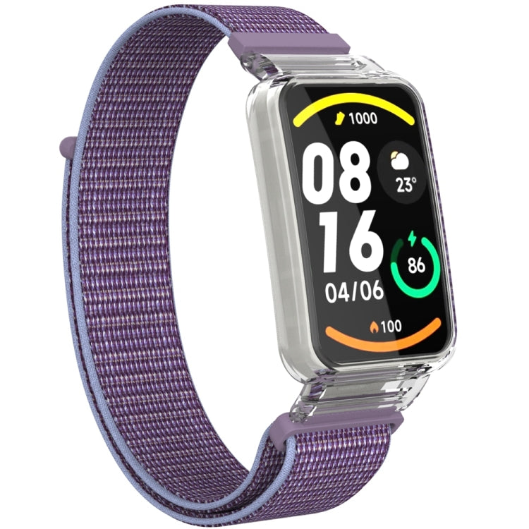 For Xiaomi Mi Band 7 Pro Integrated PC Protective Case + Nylon Loop Watch Band