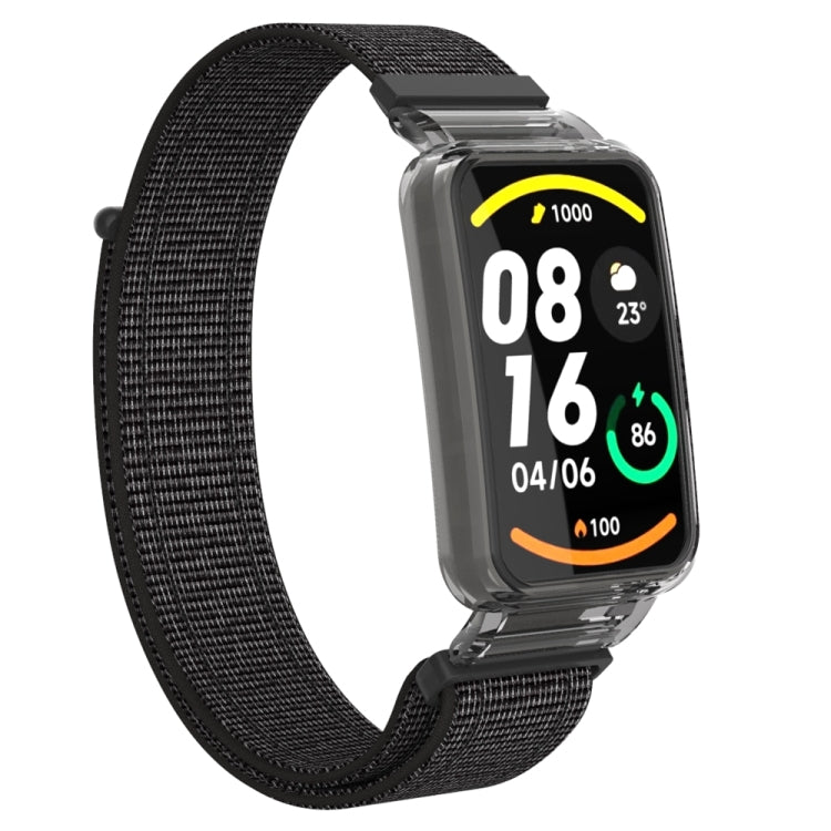 For Xiaomi Mi Band 7 Pro Integrated PC Protective Case + Nylon Loop Watch Band