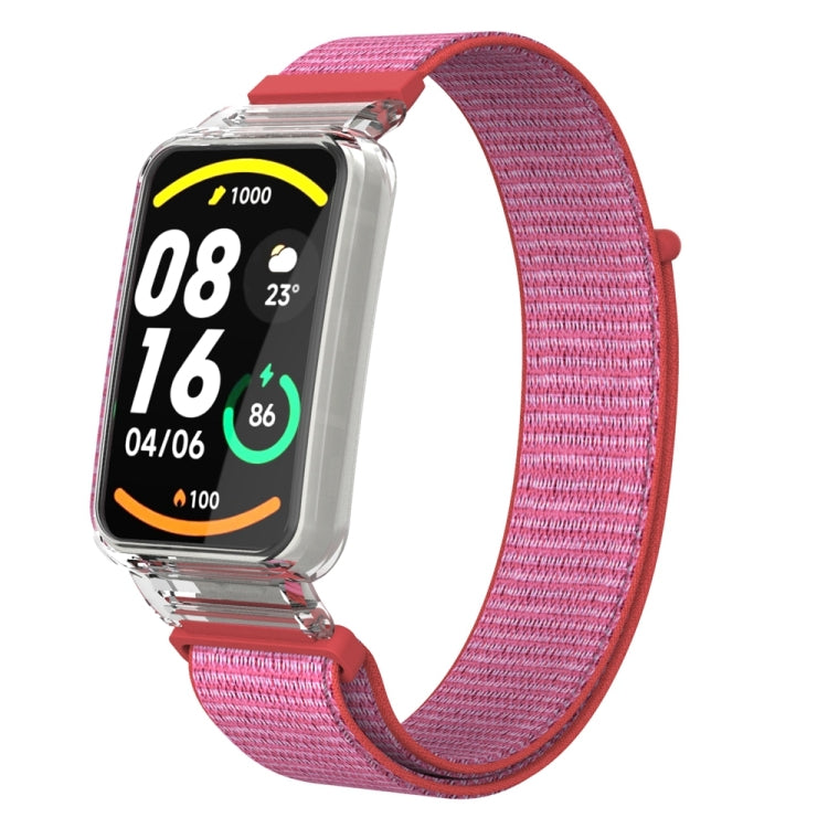 For Xiaomi Mi Band 7 Pro Integrated PC Protective Case + Nylon Loop Watch Band