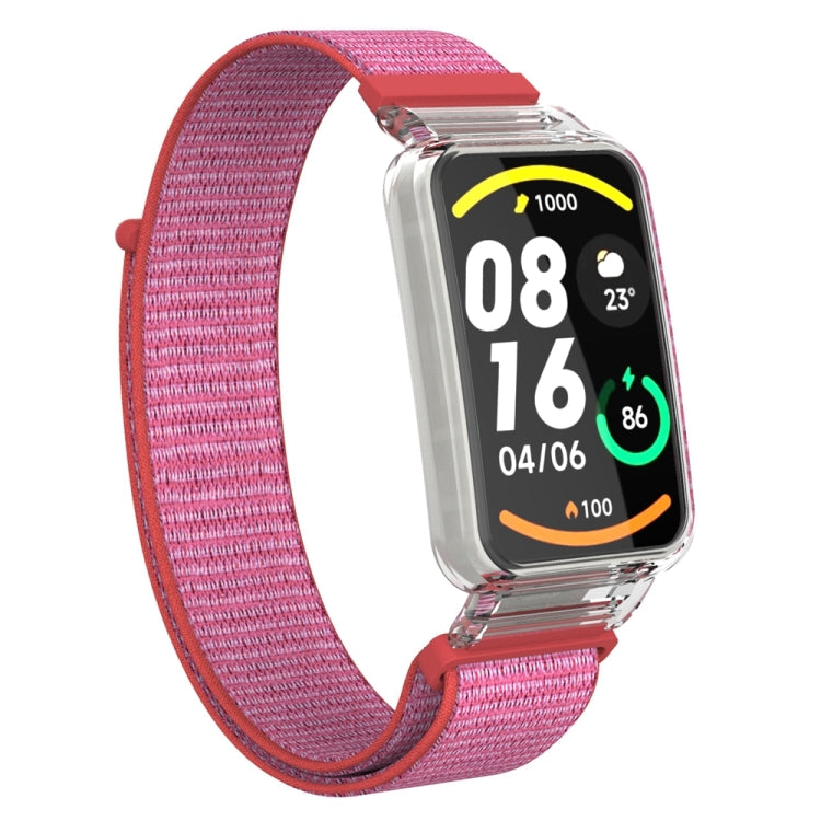 For Xiaomi Mi Band 7 Pro Integrated PC Protective Case + Nylon Loop Watch Band