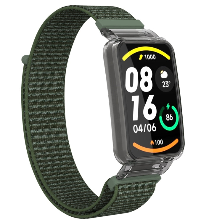 For Xiaomi Mi Band 7 Pro Integrated PC Protective Case + Nylon Loop Watch Band