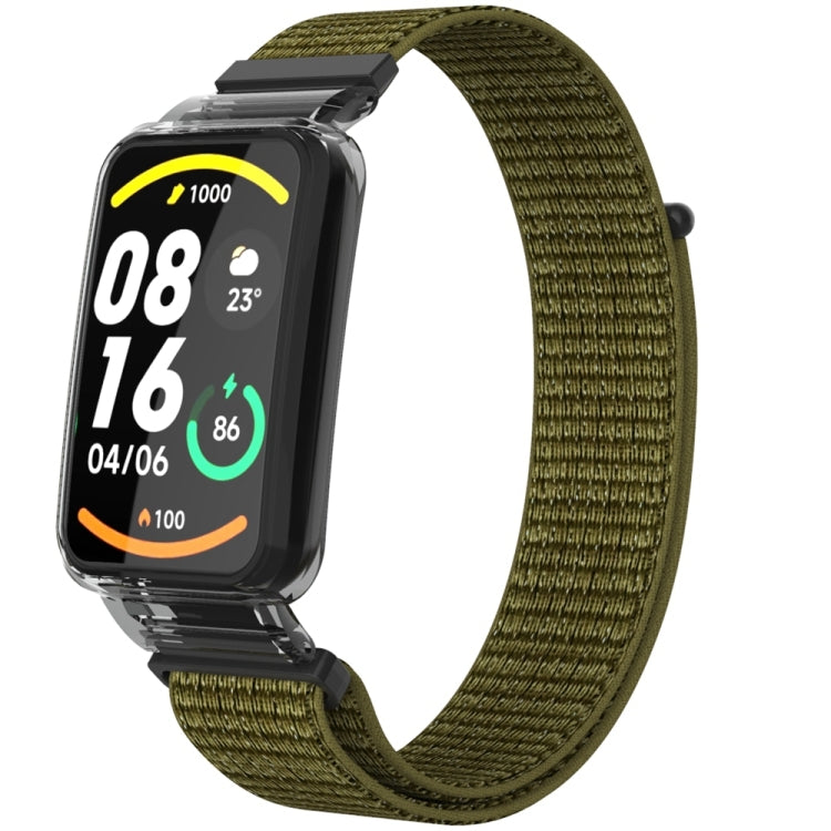 For Xiaomi Mi Band 7 Pro Integrated PC Protective Case + Nylon Loop Watch Band
