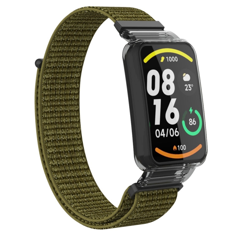 For Xiaomi Mi Band 7 Pro Integrated PC Protective Case + Nylon Loop Watch Band