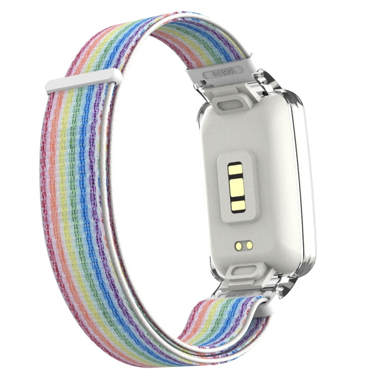 For Xiaomi Mi Band 7 Pro Integrated PC Protective Case + Nylon Loop Watch Band