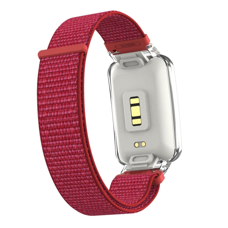 For Xiaomi Mi Band 7 Pro Integrated PC Protective Case + Nylon Loop Watch Band