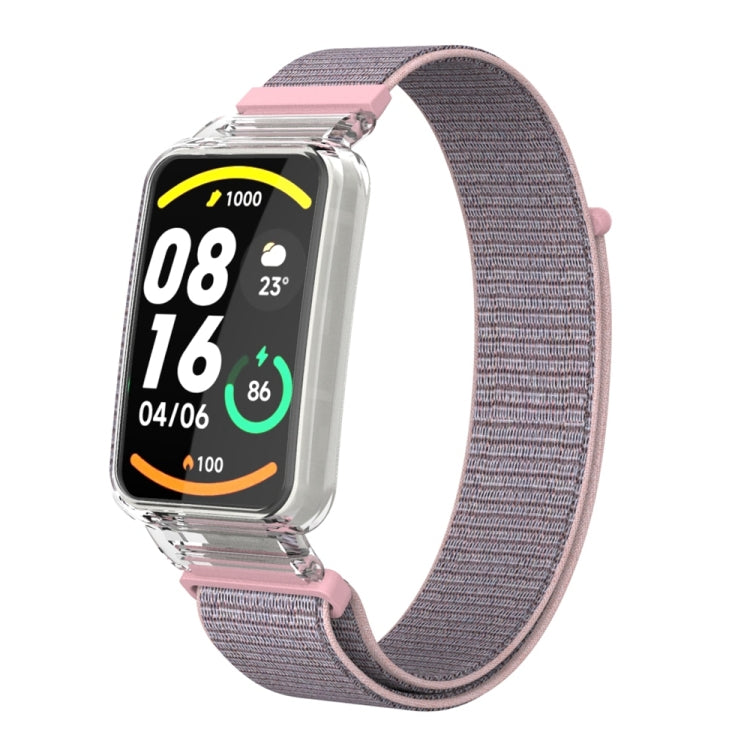 For Xiaomi Mi Band 7 Pro Integrated PC Protective Case + Nylon Loop Watch Band