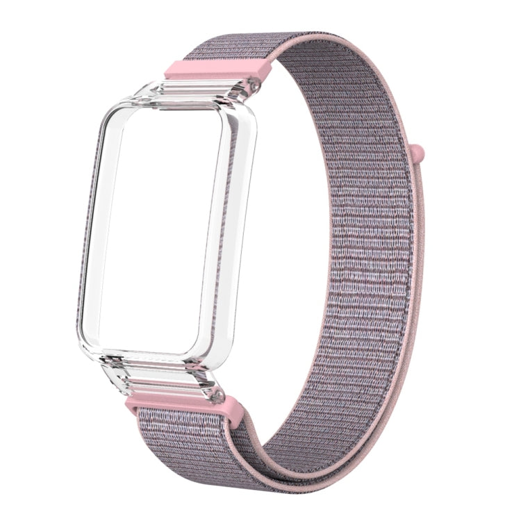 For Xiaomi Mi Band 7 Pro Integrated PC Protective Case + Nylon Loop Watch Band