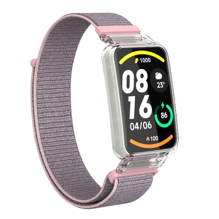 For Xiaomi Mi Band 7 Pro Integrated PC Protective Case + Nylon Loop Watch Band