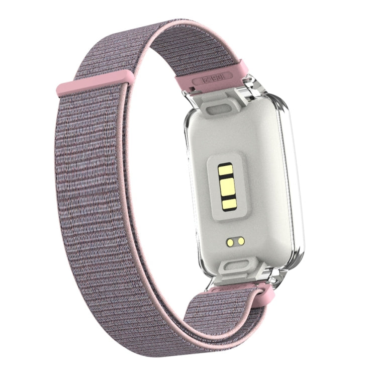 For Xiaomi Mi Band 7 Pro Integrated PC Protective Case + Nylon Loop Watch Band