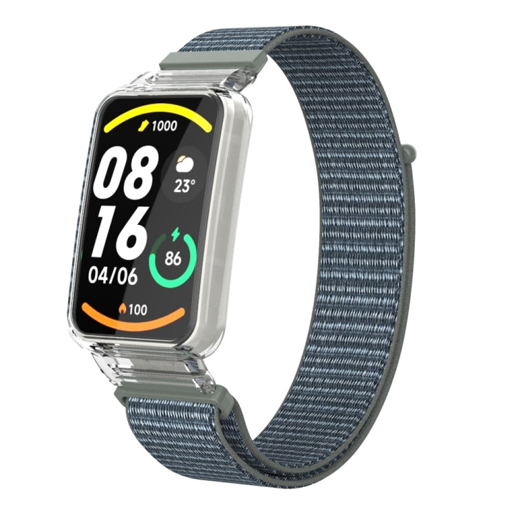 For Xiaomi Mi Band 7 Pro Integrated PC Protective Case + Nylon Loop Watch Band