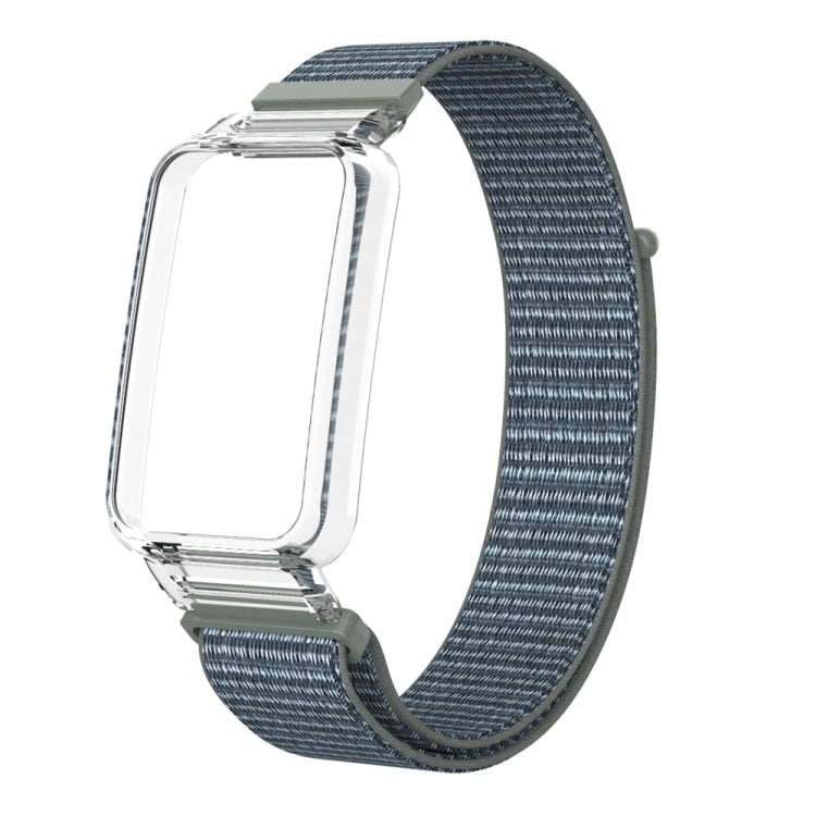 For Xiaomi Mi Band 7 Pro Integrated PC Protective Case + Nylon Loop Watch Band