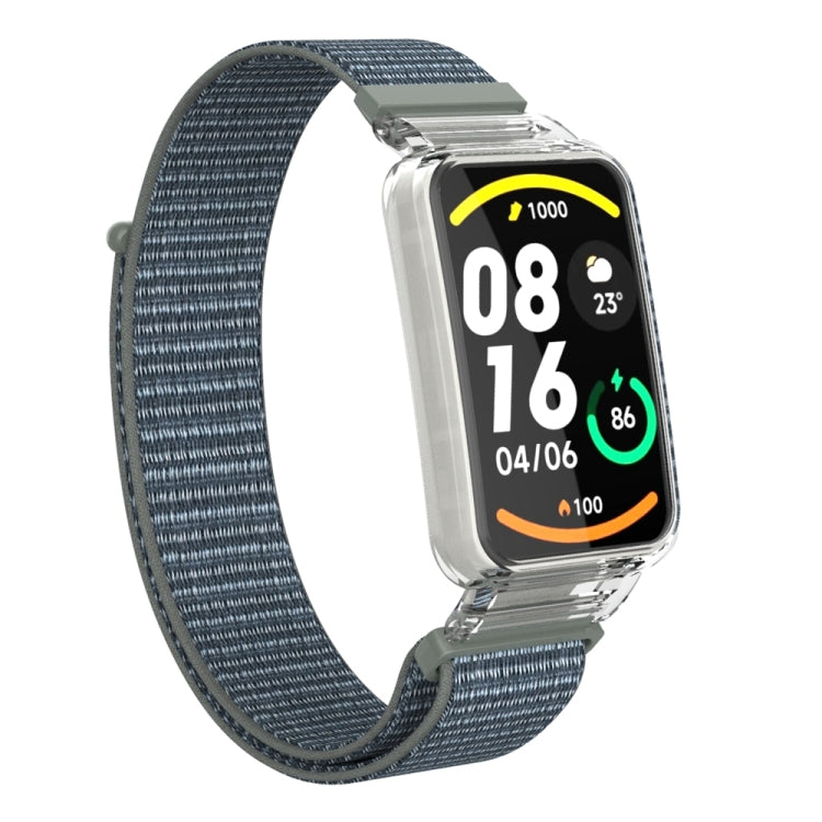 For Xiaomi Mi Band 7 Pro Integrated PC Protective Case + Nylon Loop Watch Band