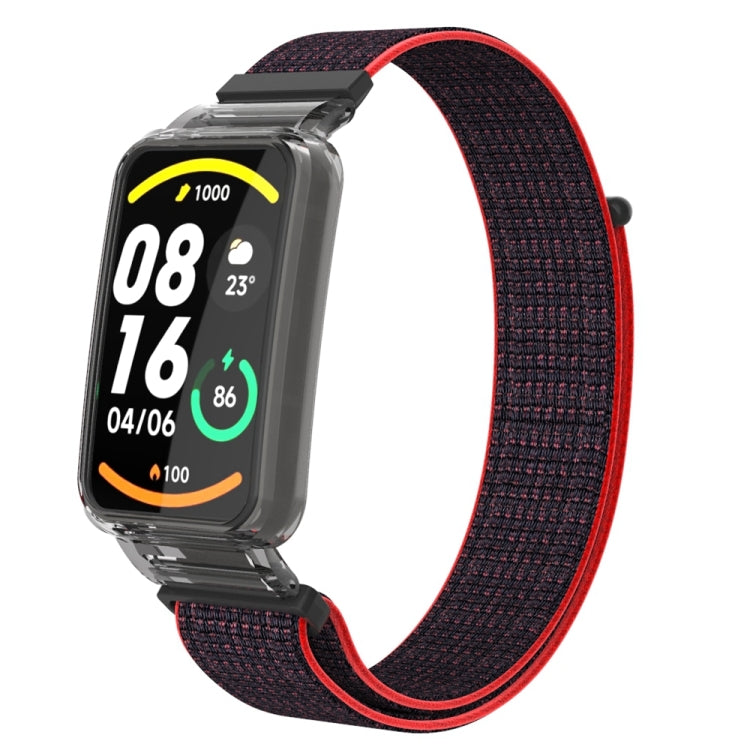 For Xiaomi Mi Band 7 Pro Integrated PC Protective Case + Nylon Loop Watch Band