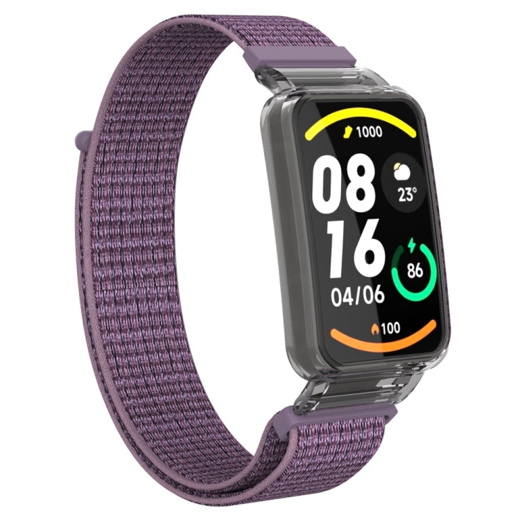 For Xiaomi Mi Band 7 Pro Integrated PC Protective Case + Nylon Loop Watch Band