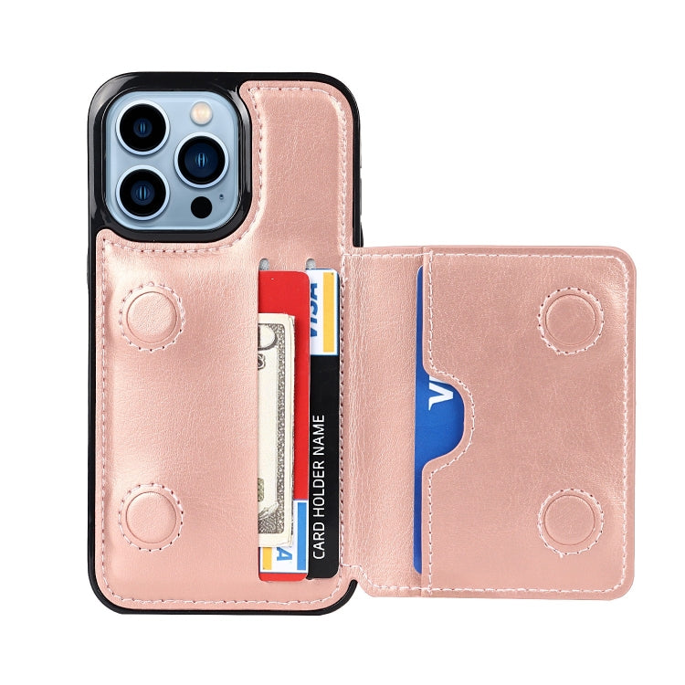 For iPhone 14 Pro Max Shockproof PU + TPU Phone Case