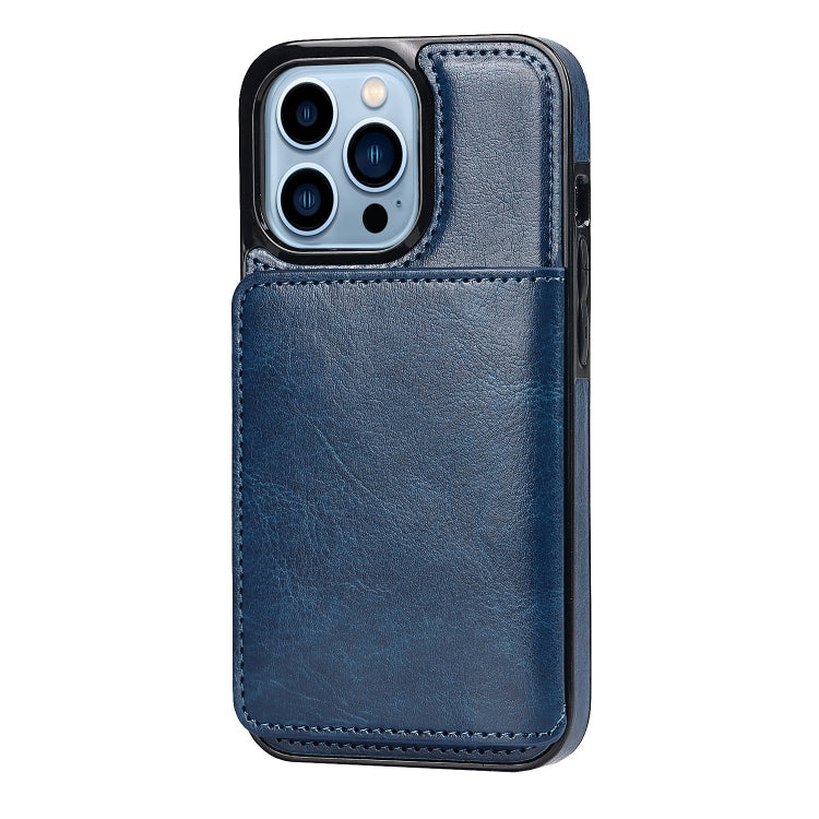 For iPhone 14 Pro Max Shockproof PU + TPU Phone Case