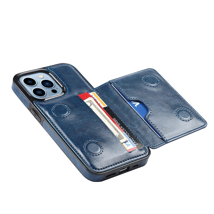 For iPhone 14 Pro Max Shockproof PU + TPU Phone Case