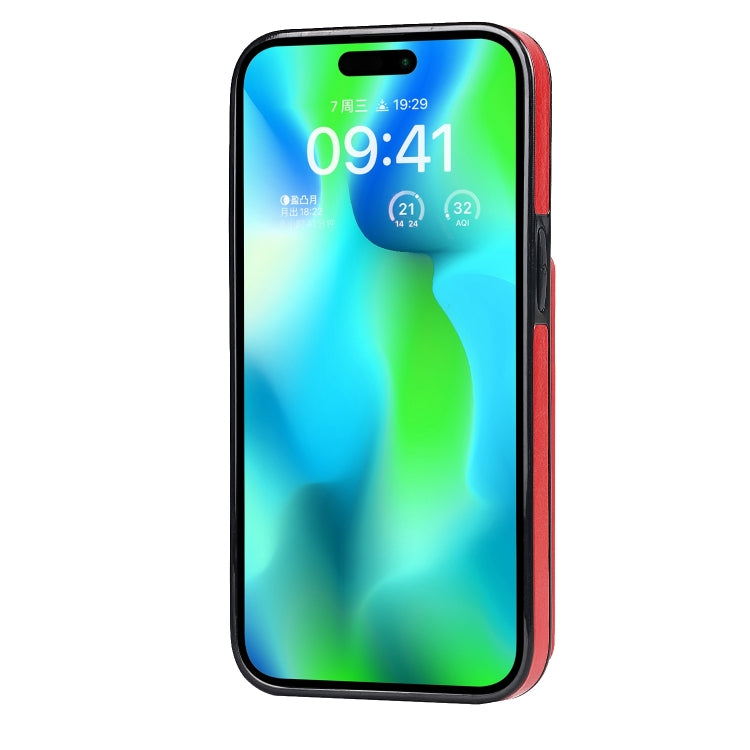 For iPhone 14 Pro Max Shockproof PU + TPU Phone Case