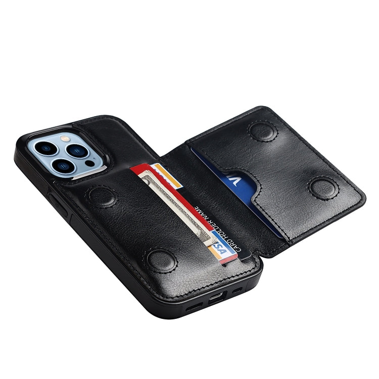 For iPhone 14 Pro Shockproof PU + TPU Phone Case
