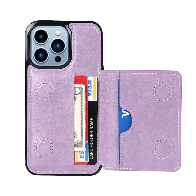 For iPhone 14 Pro Shockproof PU + TPU Phone Case
