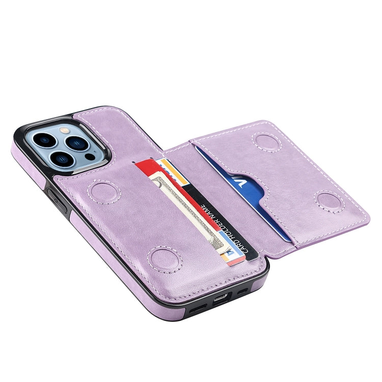 For iPhone 14 Pro Shockproof PU + TPU Phone Case