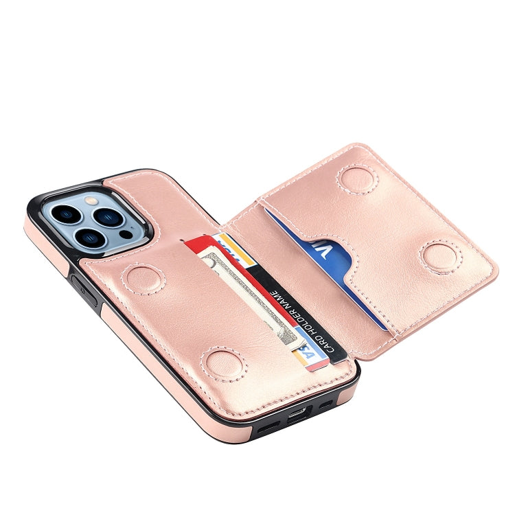 For iPhone 14 Pro Shockproof PU + TPU Phone Case