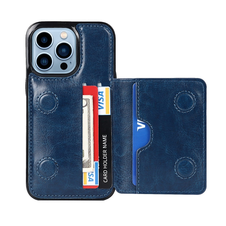 For iPhone 14 Pro Shockproof PU + TPU Phone Case