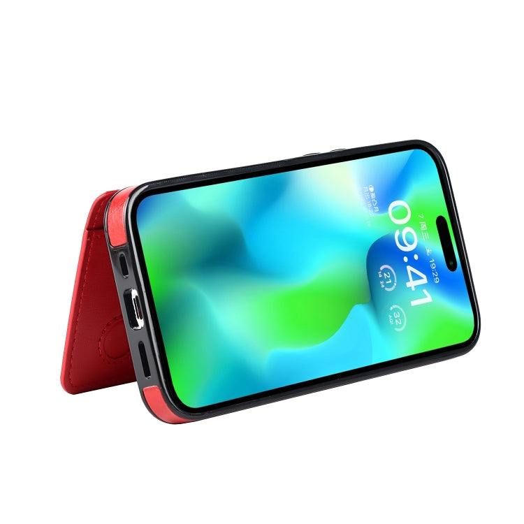 For iPhone 14 Pro Shockproof PU + TPU Phone Case