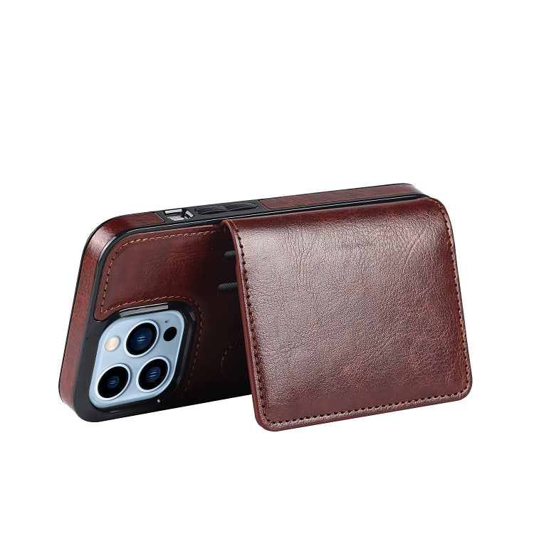 For iPhone 14 Pro Shockproof PU + TPU Phone Case
