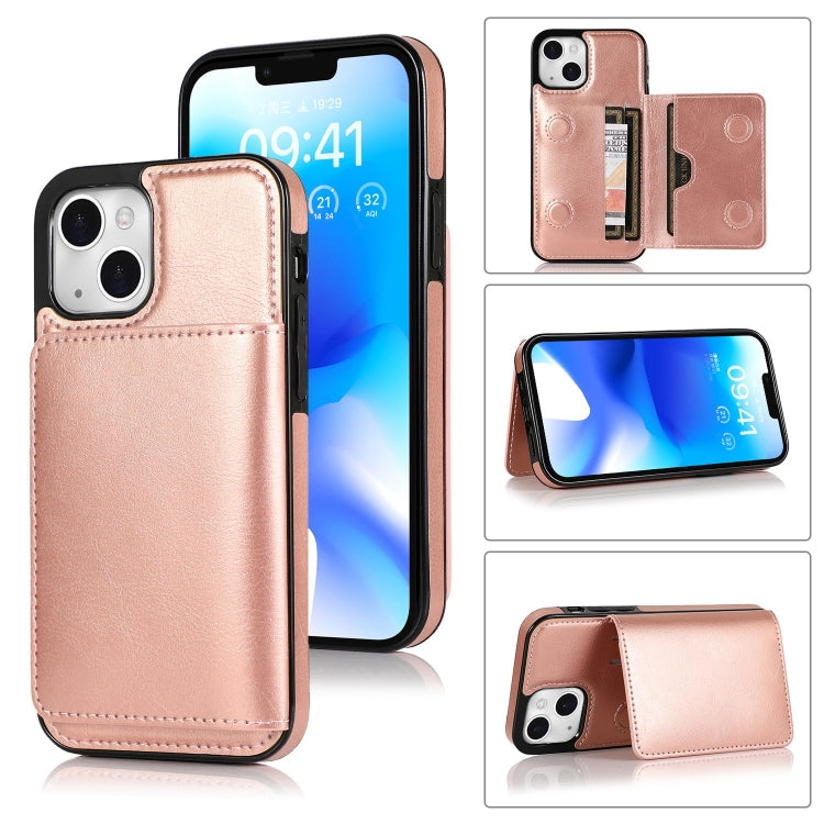 For iPhone 14 Shockproof PU + TPU Phone Case
